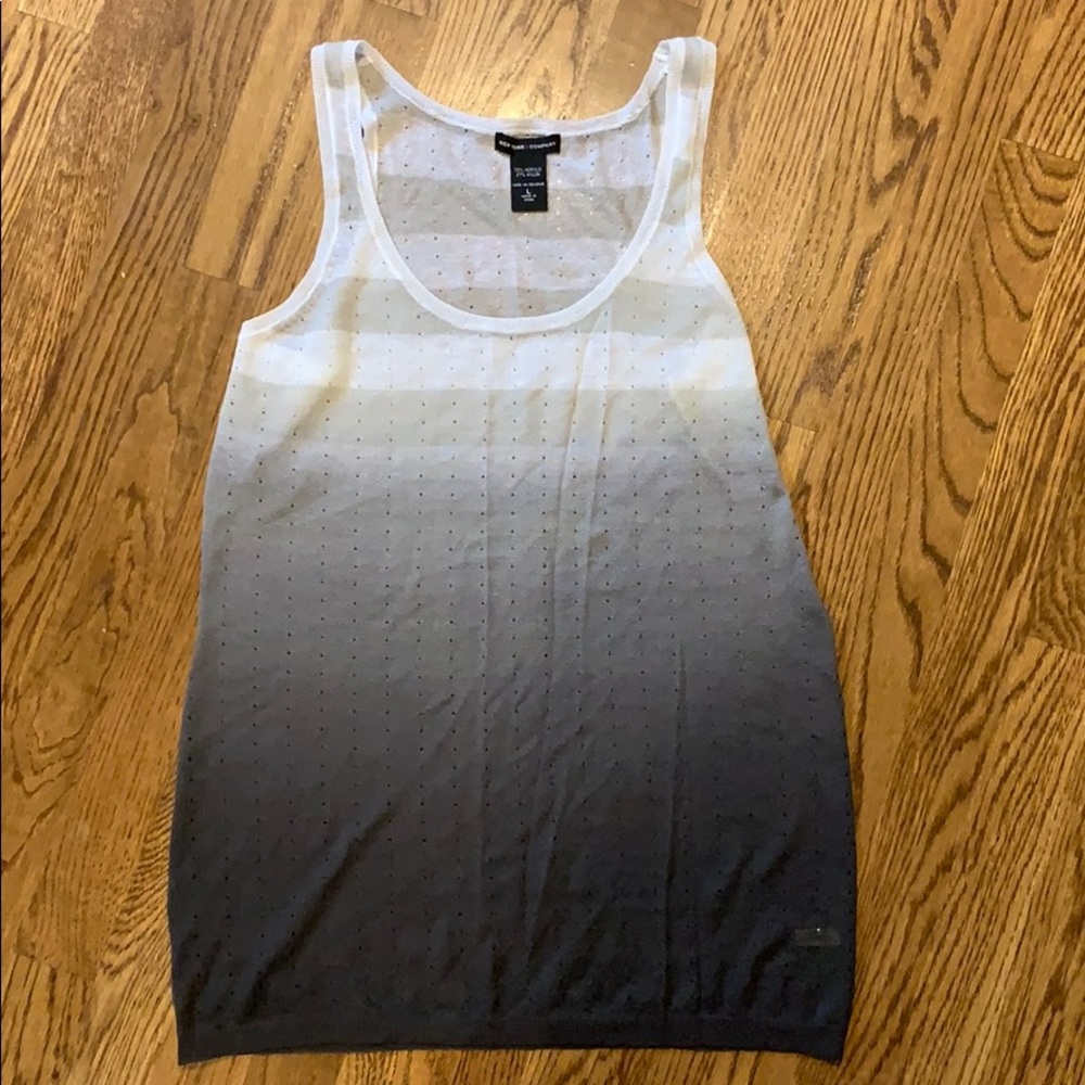 NY&Co. eyelet ombré tank top